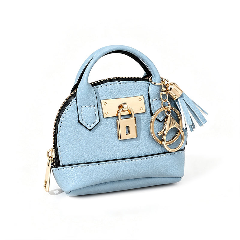 đ 50% DE RĂDUCTION! âš Mini Porte-Monnaie Coquillage Porte-ClĂ©s â Cuir PU, format poche & 13 coloris â IdĂ©al pour rouge Ă lĂšvres et accessoires đ