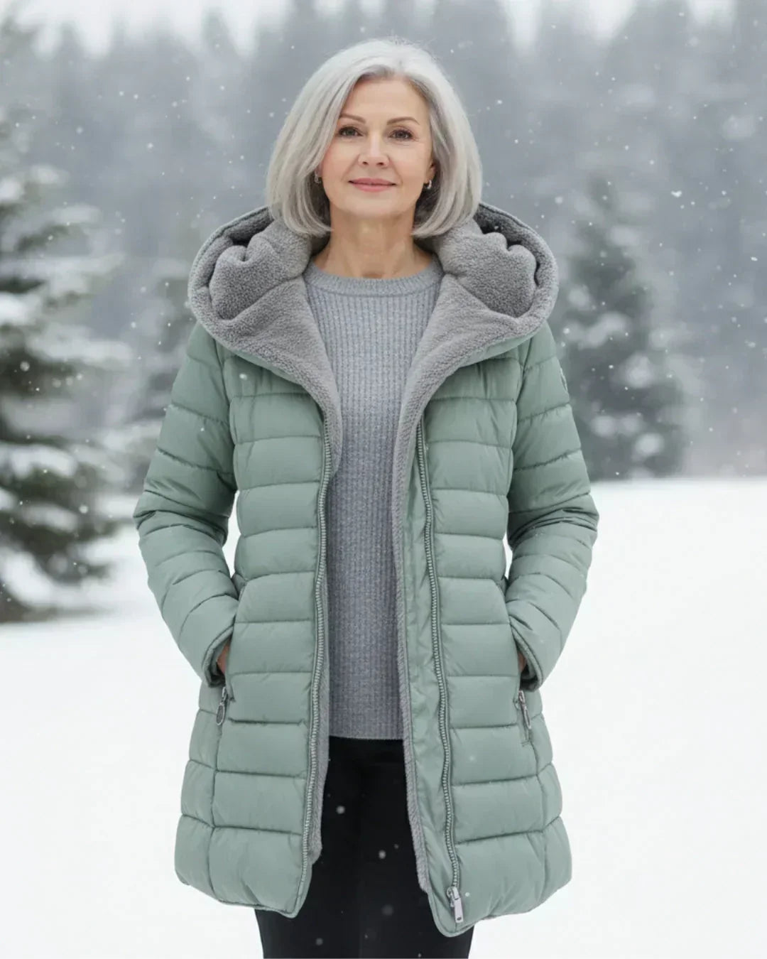Luna | Veste d’hiver matelassée