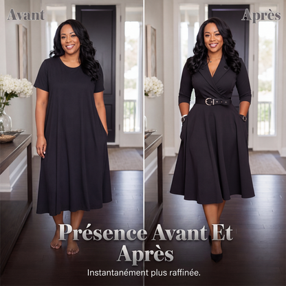 Robe blazer cintrée pour femme