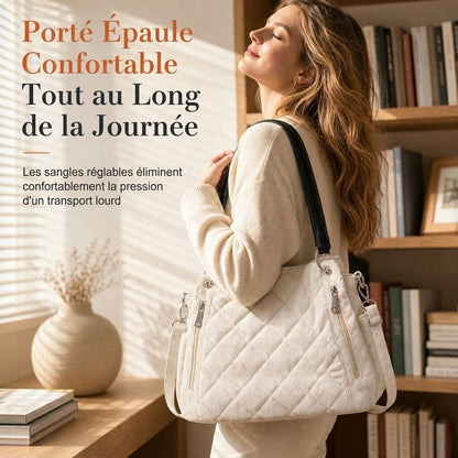 Sac à épaule élégant de grande capacité