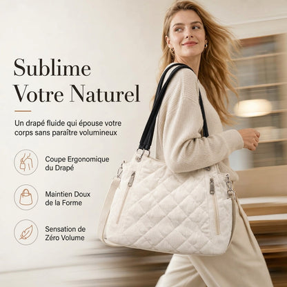 Sac à épaule élégant de grande capacité